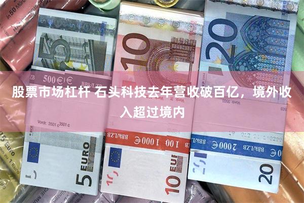 股票市场杠杆 石头科技去年营收破百亿，境外收入超过境内