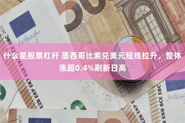 什么是股票杠杆 墨西哥比索兑美元短线拉升，整体涨超0.4%刷新日高